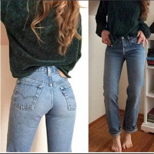 vintage button fly levis